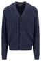 Fynch-Hatton Buttoned Cardigan Soft Cable Knit Vest Navy