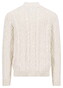 Fynch-Hatton Buttoned Coastal Cable Cardigan New Off White