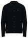 Fynch-Hatton Buttoned Cotton Structure Vest Navy