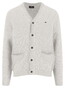 Fynch-Hatton Buttoned Donegal Knit Vest Winter White