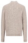 Fynch-Hatton Buttoned Troyer Soft Knit Cable Cotton Wool Blend Trui New Off White