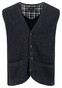 Fynch-Hatton Buttoned Vest Cotton Wool Charcoal