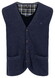 Fynch-Hatton Buttoned Vest Cotton Wool Vest Navy