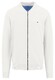 Fynch-Hatton Cardigan College Collar Superfine Cotton Vest New Off White
