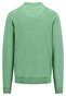 Fynch-Hatton Cardigan College Collar Superfine Cotton Vest Turf Green