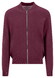 Fynch-Hatton Cardigan College Superfine 3-Ply Cotton Cardigan Deep Merlot