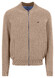 Fynch-Hatton Cardigan College Superfine 3-Ply Cotton Cardigan Taupe