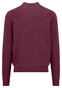 Fynch-Hatton Cardigan College Superfine 3-Ply Cotton Vest Deep Merlot