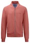 Fynch-Hatton Cardigan College Superfine Cotton Vest Orient Red