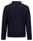 Fynch-Hatton Cardigan Zip Boiled Wool Navy