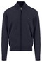 Fynch-Hatton Cardigan Zip Lambswool Vest Navy