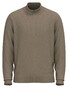 Fynch-Hatton Cardigan Zip Lambswool Vest Taupe