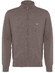 Fynch-Hatton Cardigan Zip Uni Vest Earth
