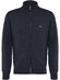 Fynch-Hatton Cardigan Zip Uni Vest Navy