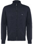 Fynch-Hatton Cardigan Zip Uni Vest Navy