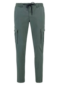 Fynch-Hatton Cargo Cotton Stretch Drawstring Pants Sage Green