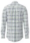 Fynch-Hatton Classic Combi Check Button Down Overhemd Grasgroen