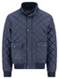 Fynch-Hatton Classic Quilted Diamond Check Blouson Dark Navy