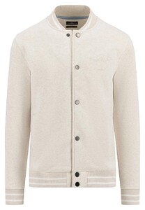 Fynch-Hatton College Collar Button-Cardigan Vest New Off White