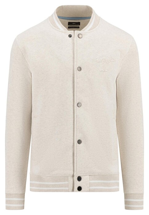 Fynch-Hatton College Collar Button-Cardigan Vest New Off White