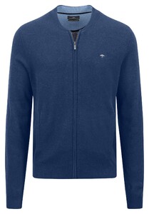 Fynch-Hatton College Collar Merino Cashmere Vest Night