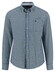 Fynch-Hatton Colorful Check Oxford Button-Down Overhemd Harbor Blue