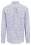 Fynch-Hatton Colorful Fantasy Square Stripe Button-Down Overhemd Poppy Red