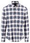 Fynch-Hatton Colorful Multi Check Button-Down Overhemd Dark Leaf-Multi