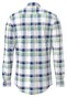 Fynch-Hatton Colorful Multi Check Button-Down Overhemd Strong Blue-Green