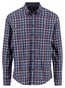 Fynch-Hatton Colorful Multi Check Twill Button-Down Overhemd Berry-Multi