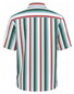 Fynch-Hatton Colorful Multi Stripe Linen Cotton Shirt Jade
