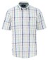 Fynch-Hatton Combi Check Button-Down Overhemd Turf Green
