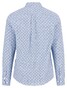Fynch-Hatton Combi Pattern Button-Down Overhemd Dark Leaf-Blue