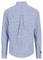 Fynch-Hatton Combi Pattern Button-Down Overhemd Deep Merlot-Blue
