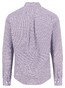 Fynch-Hatton Combi Squares Dot Fantasy Overhemd Berry-Blue