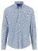 Fynch-Hatton Combi Squares Dot Fantasy Overhemd Fern-Blue