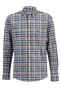Fynch-Hatton Cotton Check Button Down Overhemd Pale Berry
