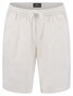 Fynch-Hatton Cotton Linen Drawstring Solid Color Bermuda White