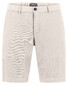 Fynch-Hatton Cotton Linen Two-Tone Texture Bermuda Stone