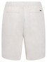 Fynch-Hatton Cotton Linnen Drawstring Solid Color Bermuda Wit