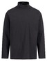 Fynch-Hatton Cotton Rollneck Interlock Long Sleeve T-Shirt Black