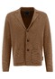 Fynch-Hatton Cotton Wool Knit Blazer Walnut Brown