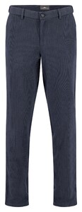 Fynch-Hatton Cozy Minimal Pattern Broek Dark Navy