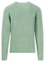 Fynch-Hatton Crew Neck Cotton Knit Slub Trui Turf Green