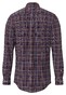 Fynch-Hatton Dark Check Button Down Overhemd Roest