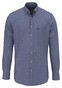 Fynch-Hatton Denim Shirt Fine Pattern Kent Overhemd Misty Blue