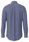 Fynch-Hatton Denim Shirt Fine Pattern Kent Overhemd Misty Blue