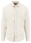 Fynch-Hatton Essential Fine Stripe Kent Collar Overhemd Pistache