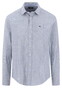 Fynch-Hatton Essential Premium Check Kent Collar Overhemd Navy