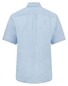Fynch-Hatton Faux-Uni Linnen Cotton Button-Down Overhemd Summer Breeze